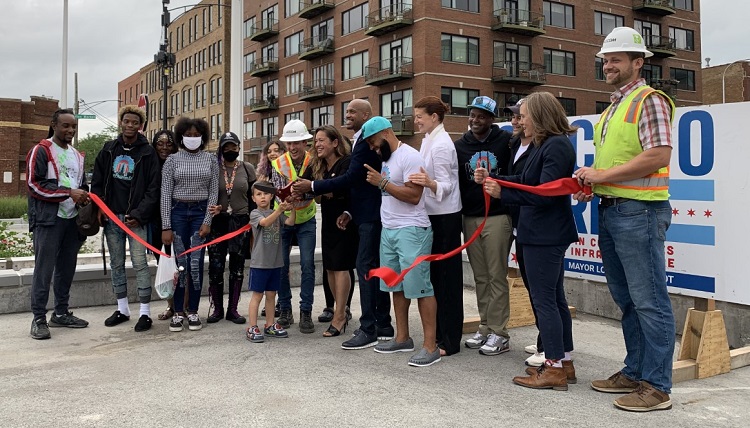 Fulton Market Streetscape Ribbon-Cutting